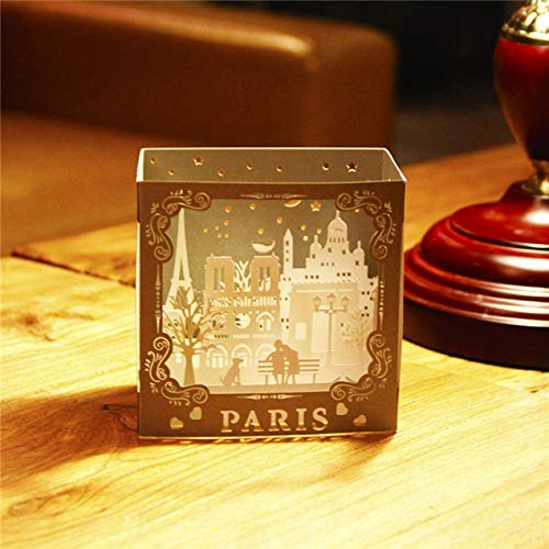 3D París Pop-up Tarjetas de felicitación para cumpleaños Amor Día de la Madre Gracias Tarjeta de aniversario Tarjetas de graduación hechas a mano - Image 9