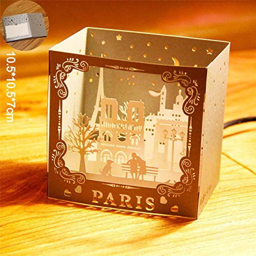 3D París Pop-up Tarjetas de felicitación para cumpleaños Amor Día de la Madre Gracias Tarjeta de aniversario Tarjetas de graduación hechas a mano - Image 6