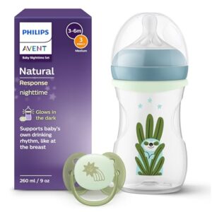 Philips Avent Pack Natural Response Nighttime Biberón 260