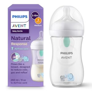 Philips Avent Biberón Natural Response: biberón 260 sistema