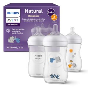 Philips Avent Natural Response, set regalo bebés: 3 Natural