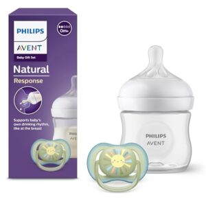 Philips Avent Natural Response, set regalo bebés: biberón 0