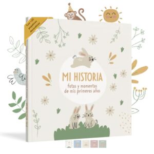 HUBORNS Libro Recuerdos Bebé Nacimiento hasta 5 Años
