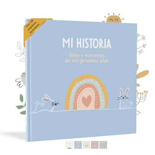 HUBORNS Libro Recuerdos Bebé Nacimiento hasta 5 Años