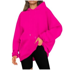 Genérico 2025 Sudaderas Capucha Mujer Manga Larga Pullover