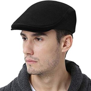 WETOO Boina Hombre Algodón Ajustable Aire Libre Gorra Casual