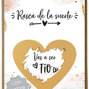 Joli Coon Tarjeta rascar Vas ser tío, anuncio embarazo,