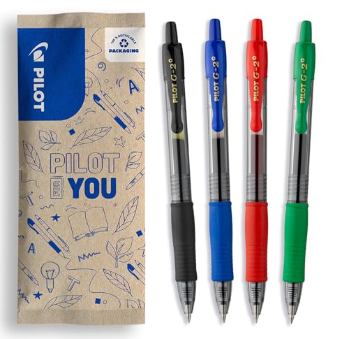 PILOT 4 Plus Bolígrafo Tinta Gel Recargable Multicolor