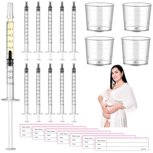 Kit recolección calostro 50 piezas 1 ml, colector leche 4 54