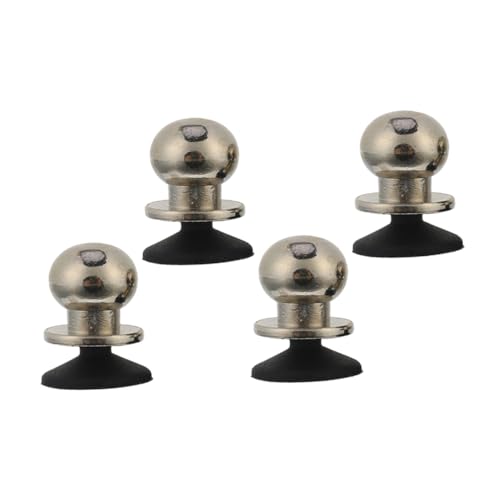 VILLCASE Botones Activación Teléfono Tableta, 2 Pares Plata