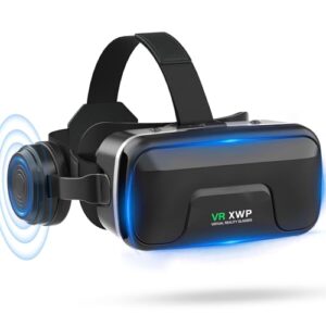 XWP Gafas VR, Gafas Realidad Virtual Con Auriculares, Con