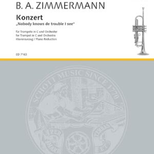 Trumpet Concerto: "Nobody knows trouble see". trumpet and