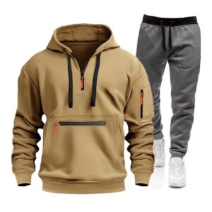 Chándal completo hombre, chándal entrenamiento hombre forro