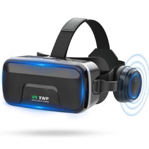 XWP Gafas Realidad Virtual Con Auriculares, Gafas Con Lentes