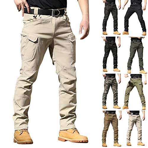 Pantalon Trekking Hombre Cargo Chinos Trabajo Pantalones